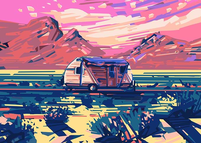 desert sunset