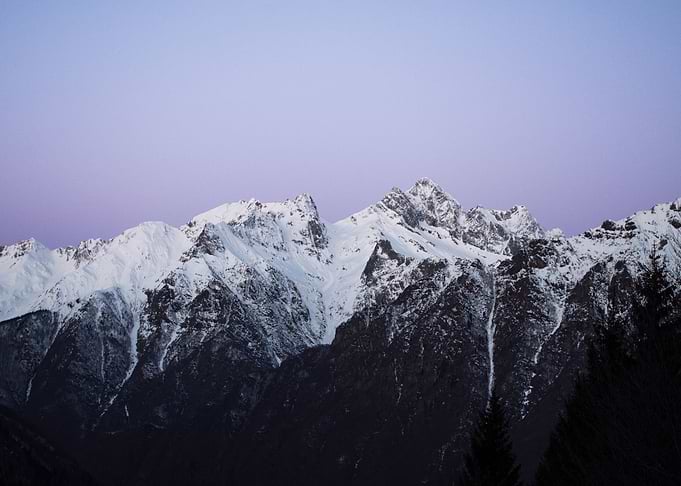 Violet sunrise