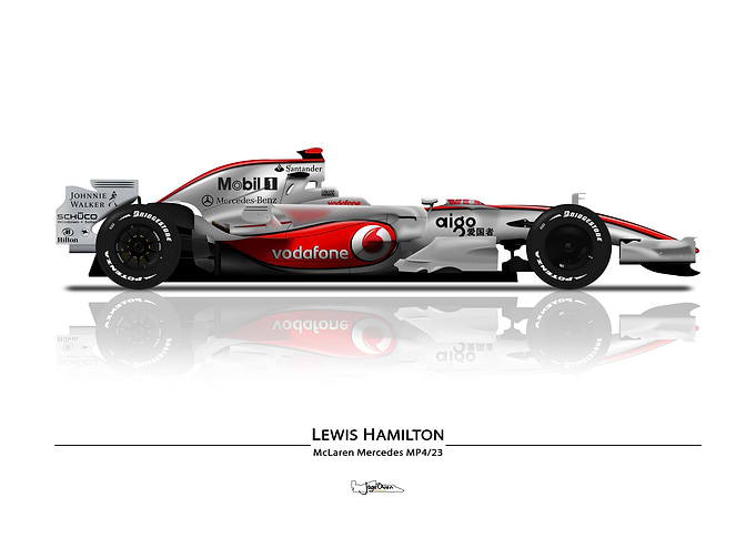 Hamilton - 2008 Mclaren