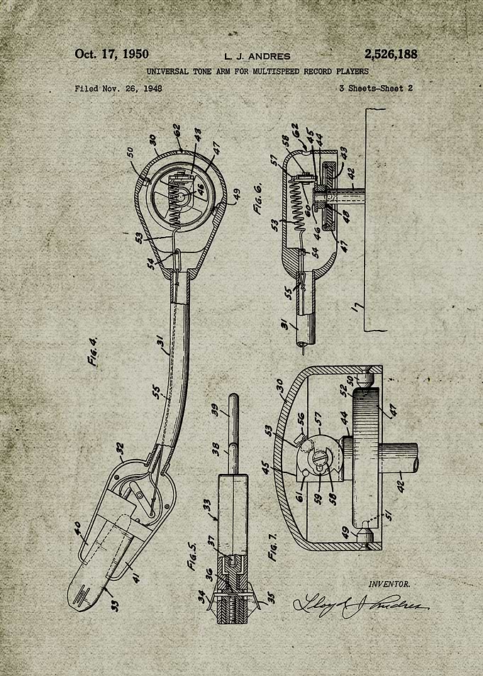 Tone Arm for Record Player