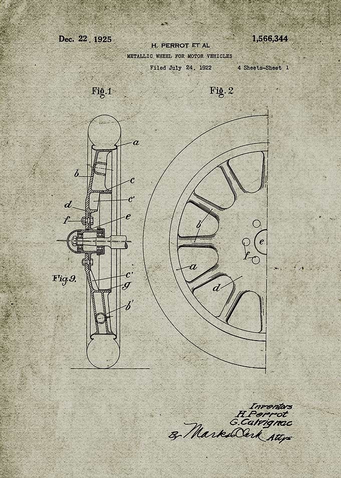 Wheel for Motor Vehicles
