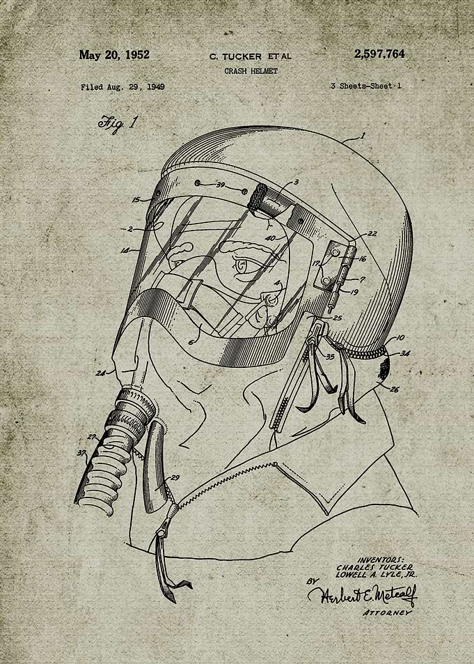 1949 Crash Helmet #2