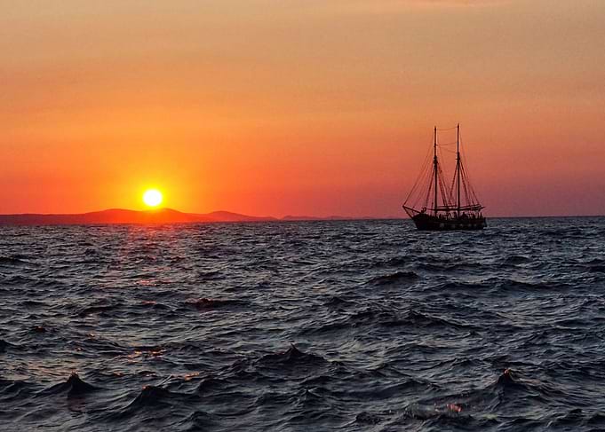 sunset zadar