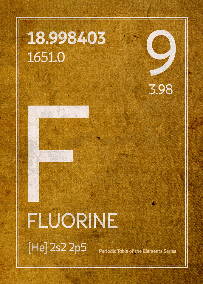 Fluorine Element Patent