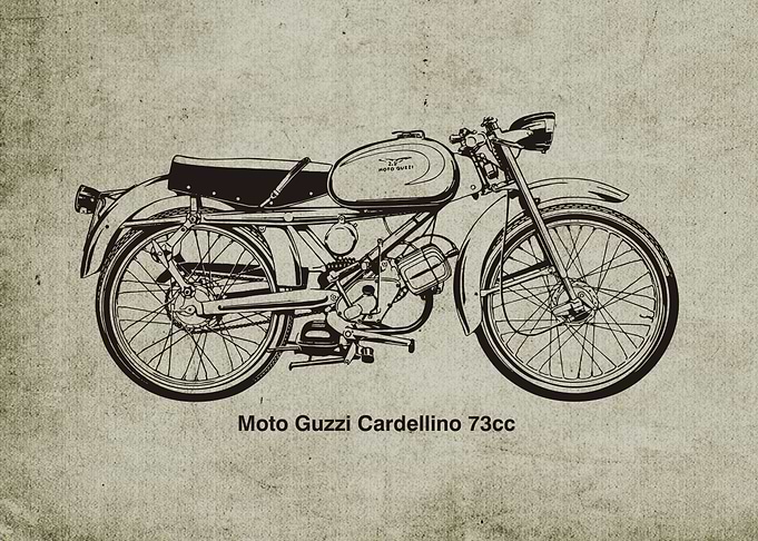 Moto Guzzi Cardellino 73cc