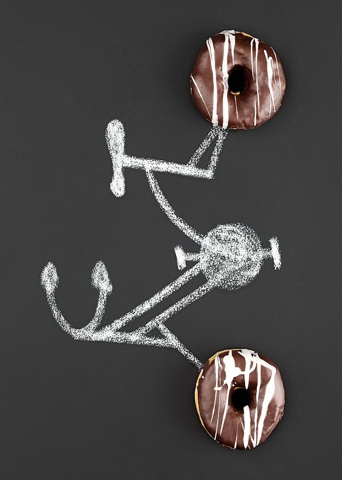 Bike with Doughnut Wheels
