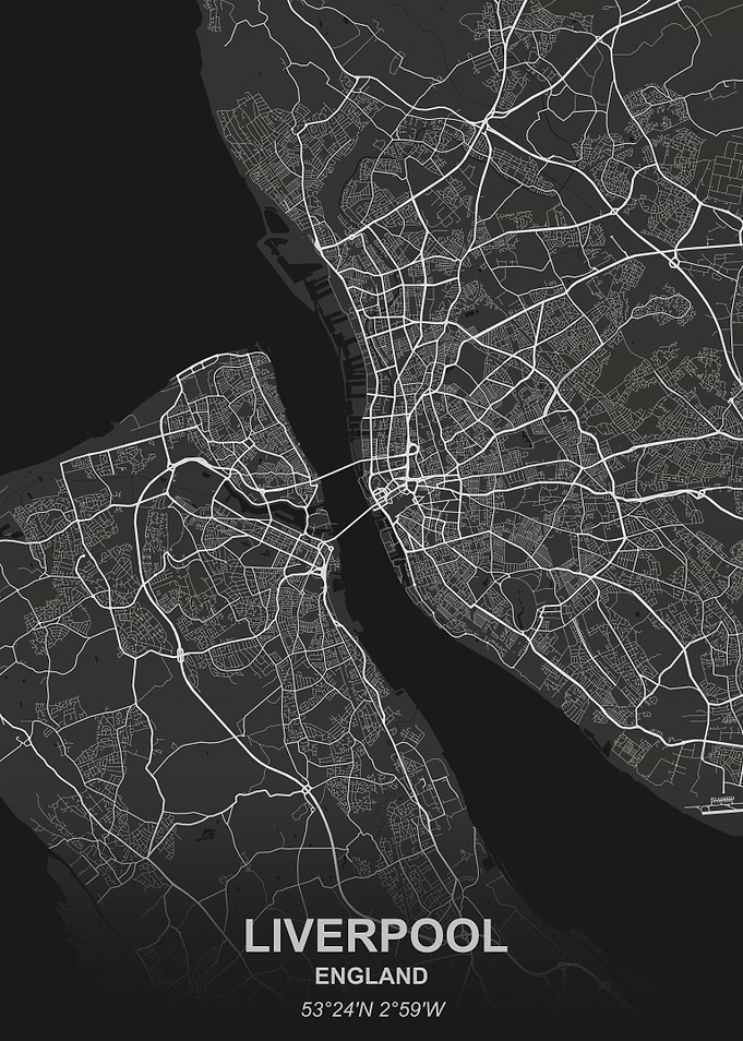 Liverpool city map
