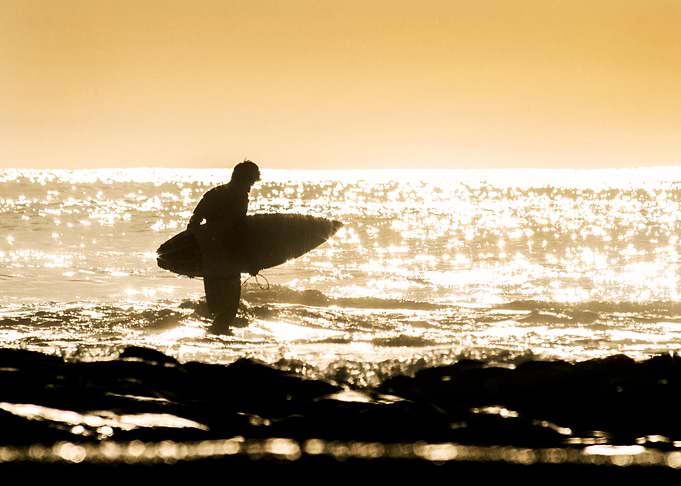 Sunrise Surfer
