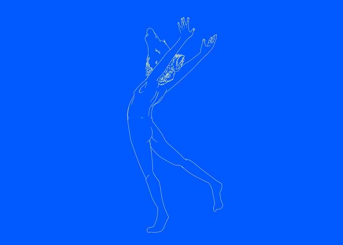 blue