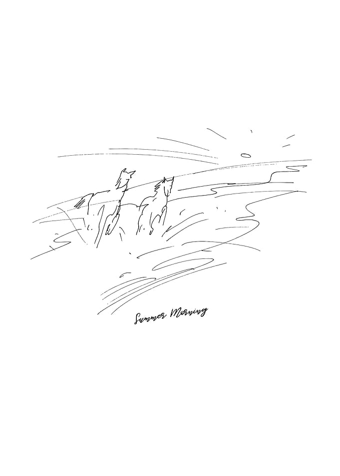 Horses - Summer Morning