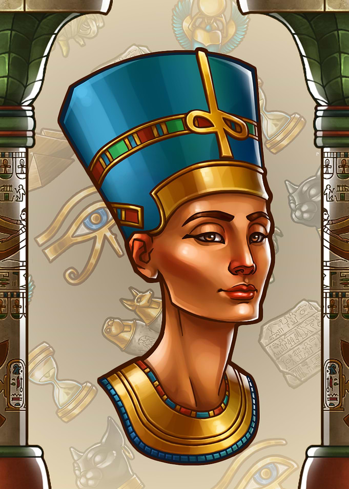 Queen Nefertiti Portrait