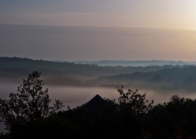 Foggy Morning in France