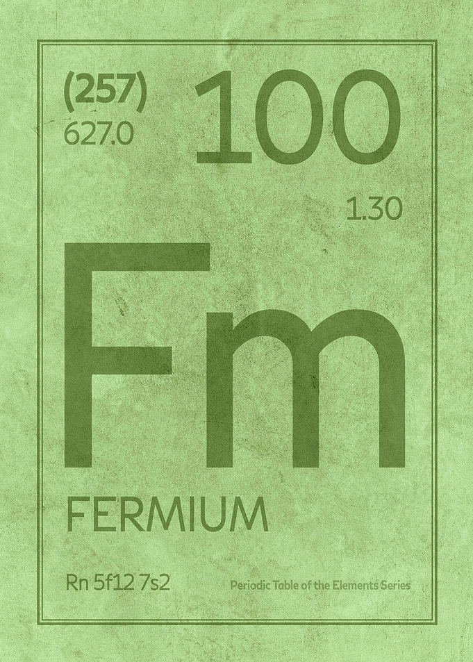 Fermium Element Symbol