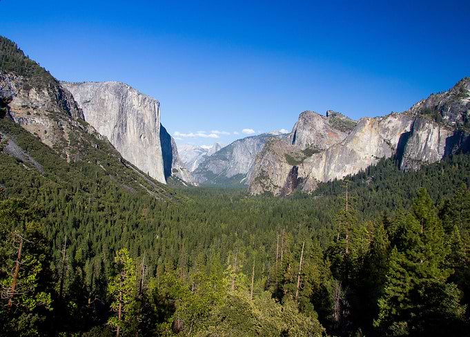 Tunnel View Yosemite NP