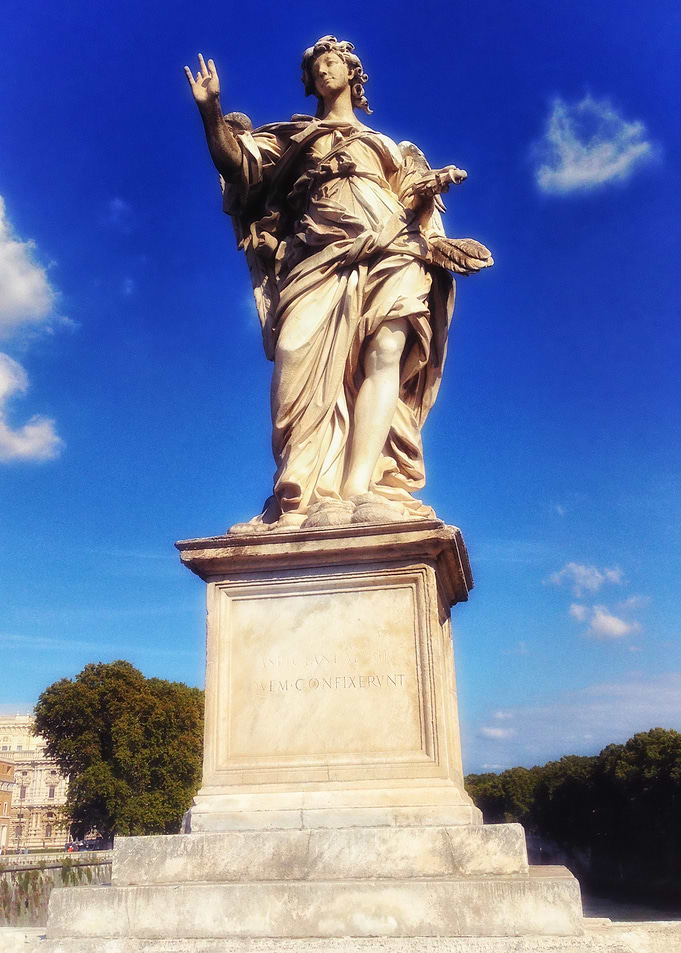 Archangel Michael statue