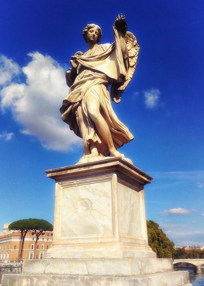 Archangel Michael statue