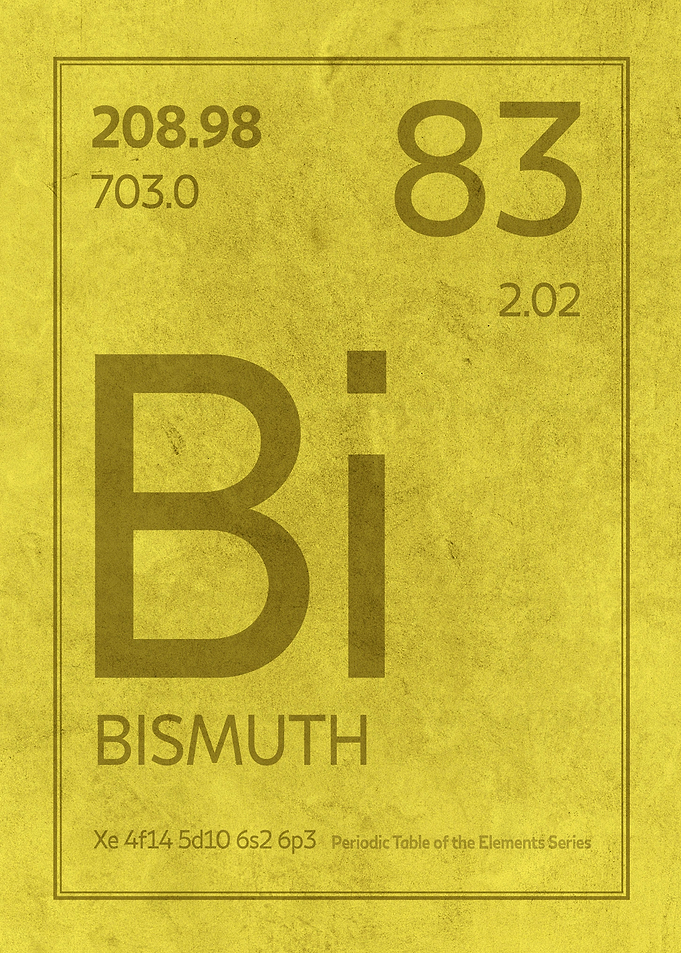 Bismuth Element Symbol