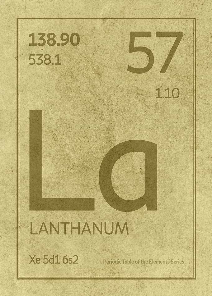 Lanthanum Element Symbol