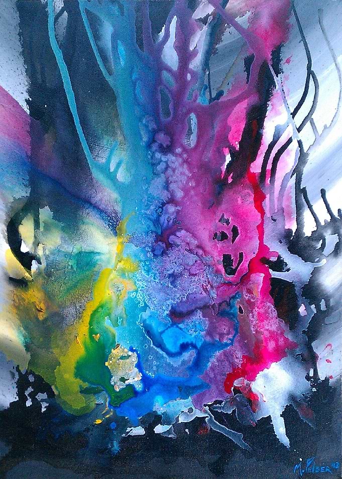 Exploding rainbow