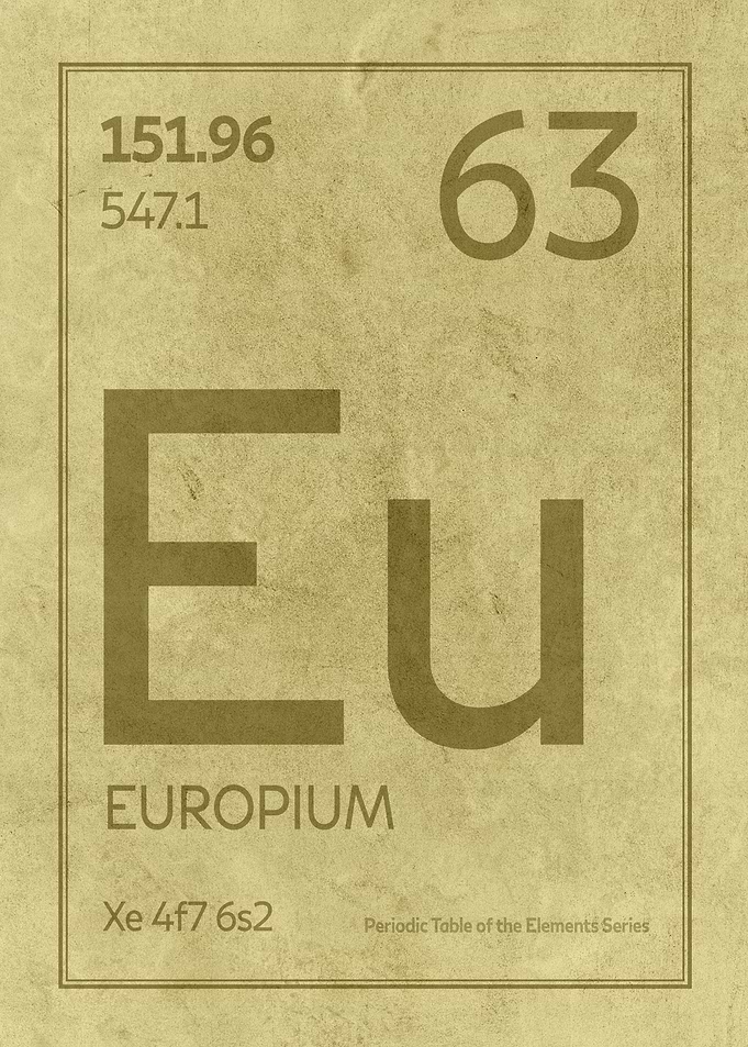 Europium Element Symbol