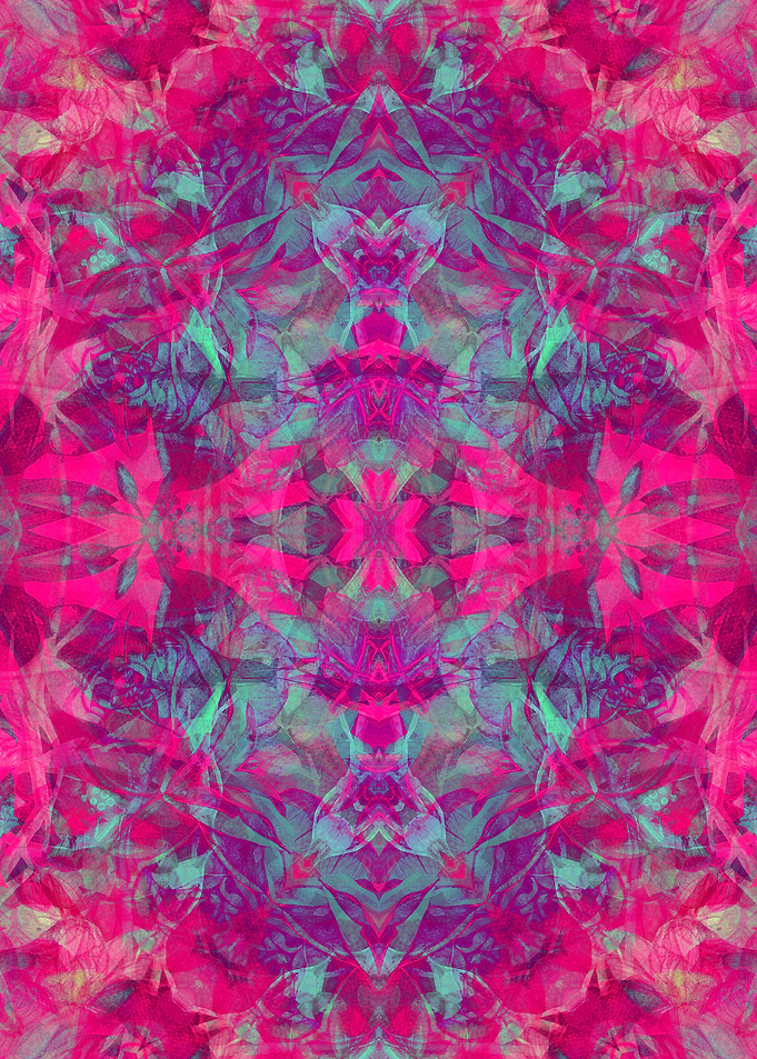 Mandala magenta