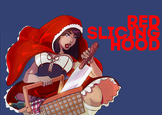 Red Slicing Hood