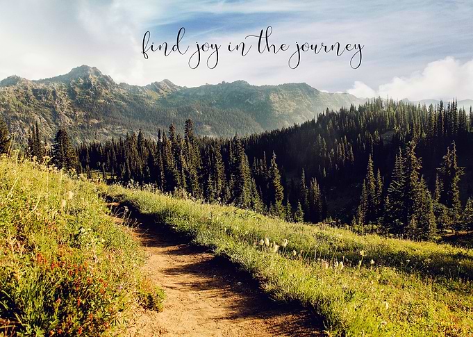 Find joy in the journey