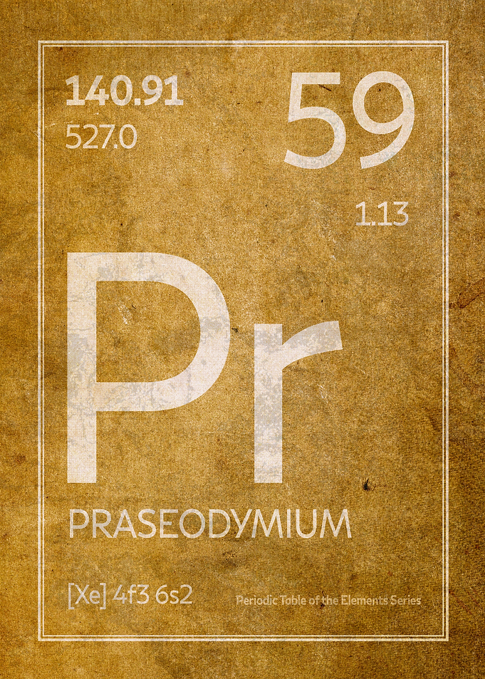 Praseodymium Element