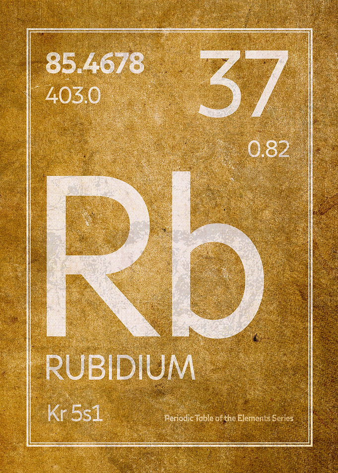 Rubidium Element Symbol