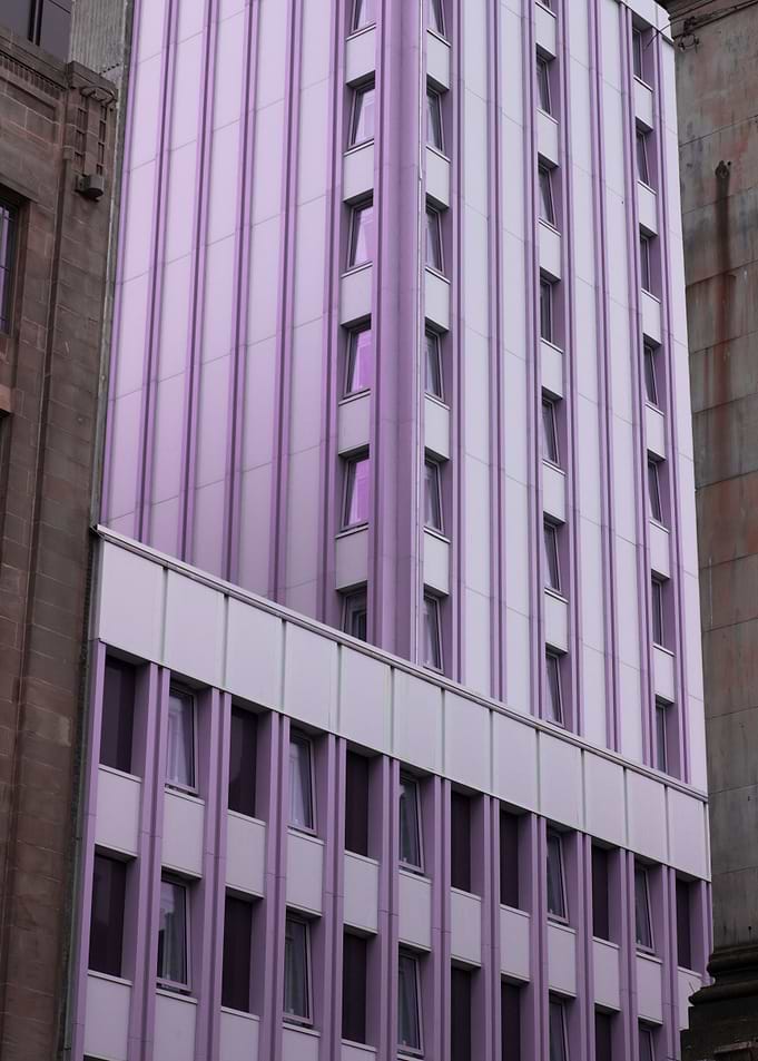 I am feeling purple