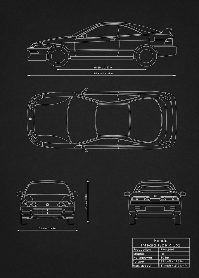 Honda Integra Blueprint
