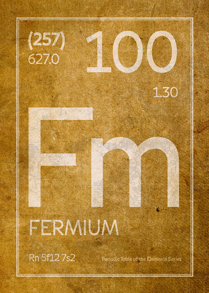 Fermium Element Symbol