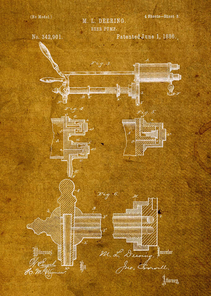 Beer Pump Patent 2