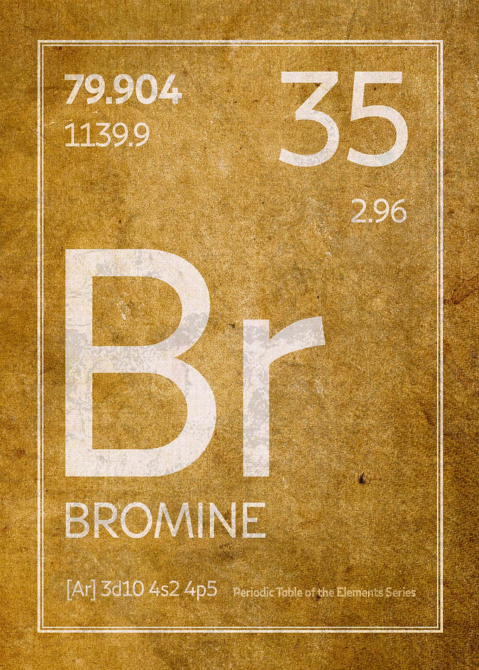 Bromine Element Symbol