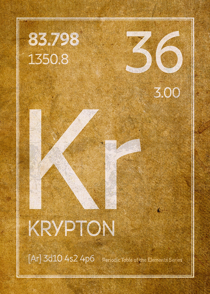 Krypton Element Symbol
