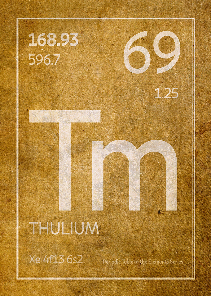 Thulium Element Symbol