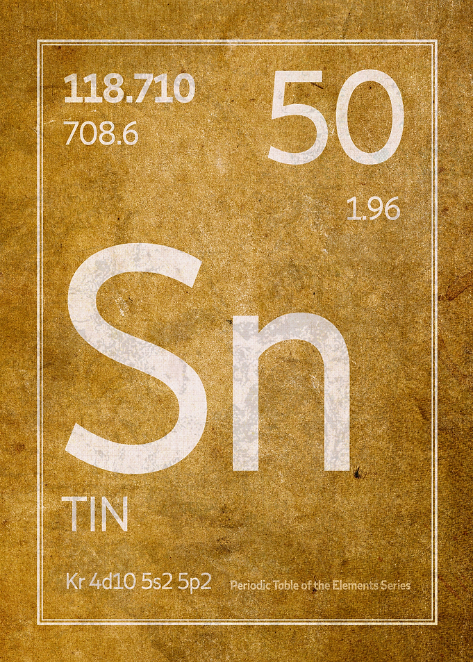 Tin Element Symbol