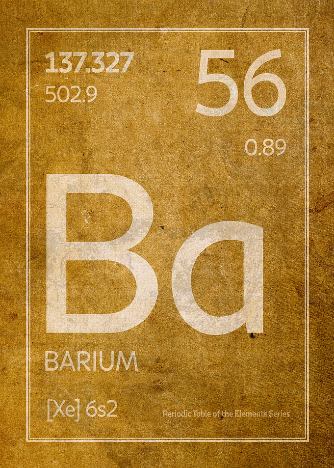 Barium Element Symbol