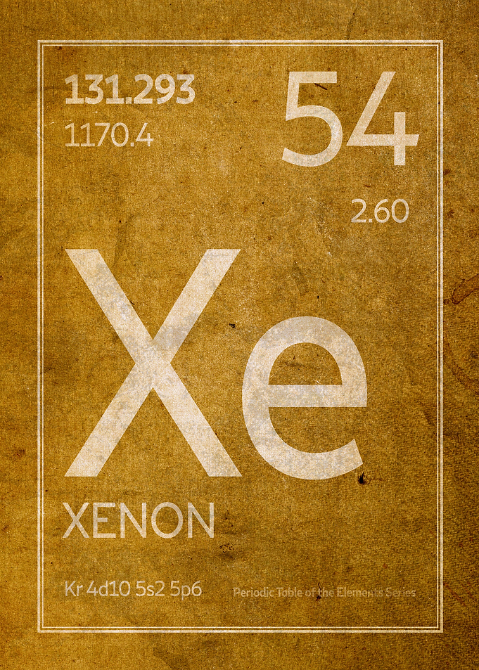 Xenon Element Symbol