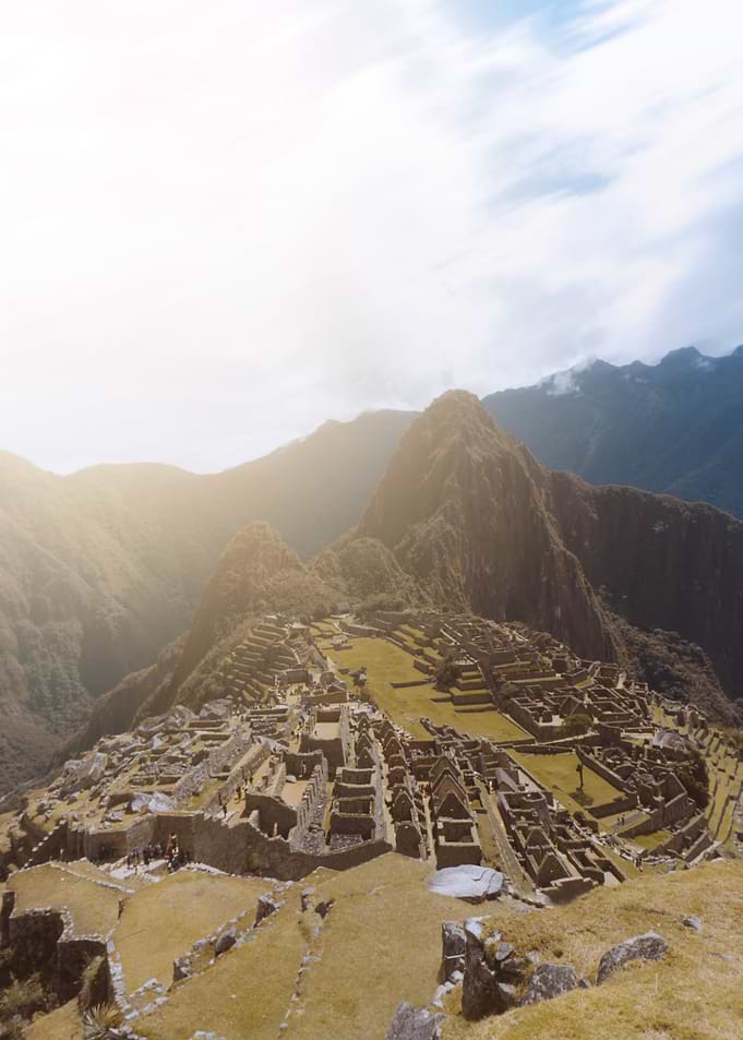 Machu Picchu sunset