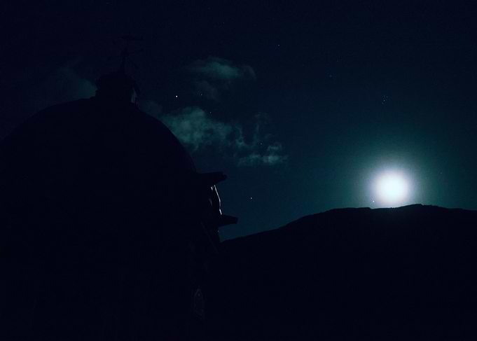 Elan Valley at night