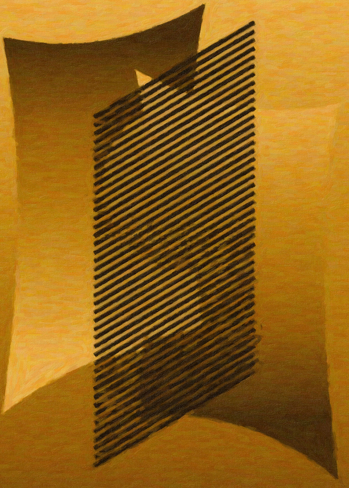 Three overlapping shapes
