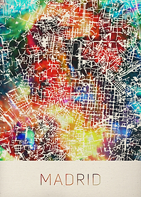 Madrid Street Map