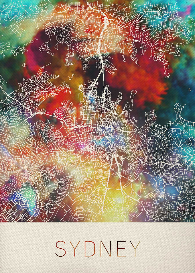 Sydney Street Map
