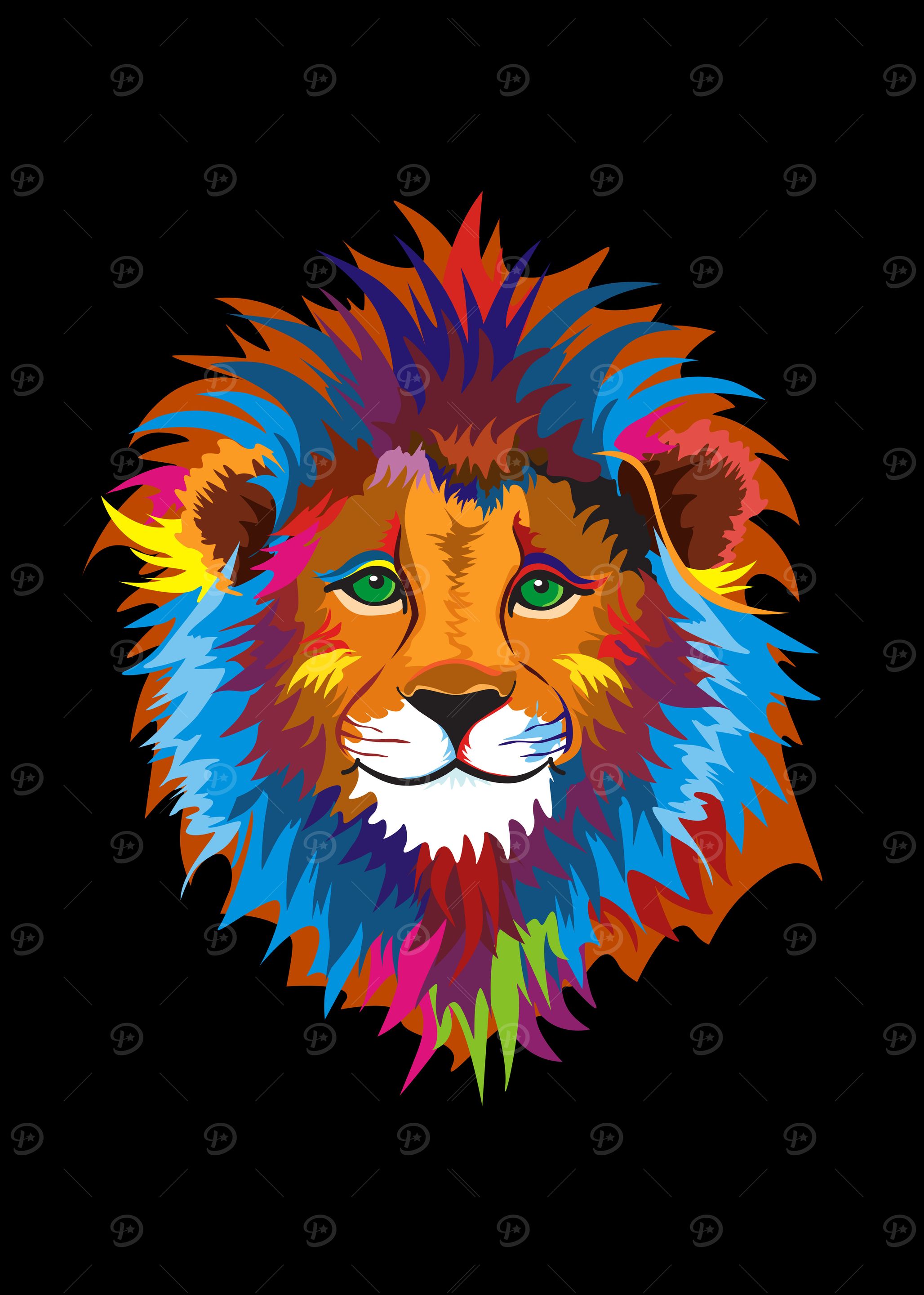 Wise Kind Lion