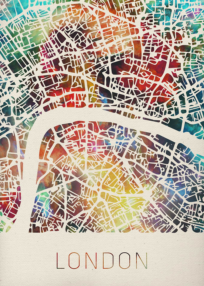 London Street Map