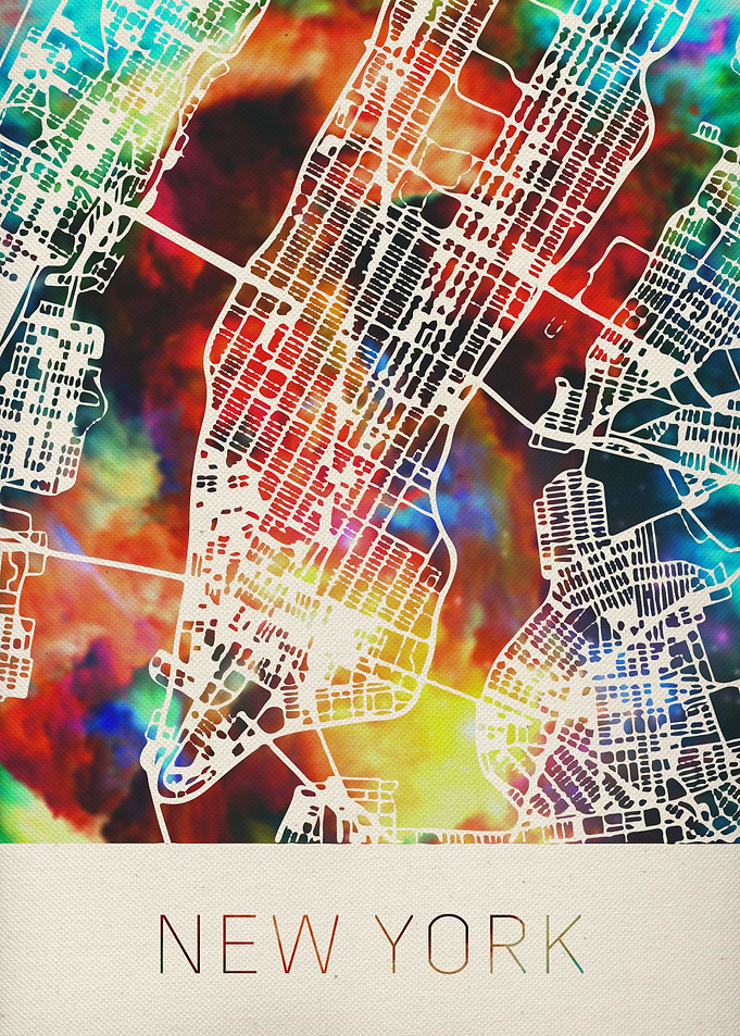 New York Street Map