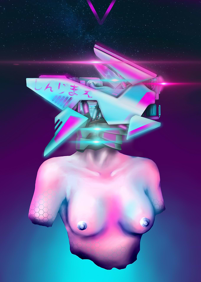 Vaporwave Girl