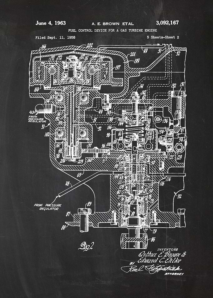 1958 Fuel Control Device