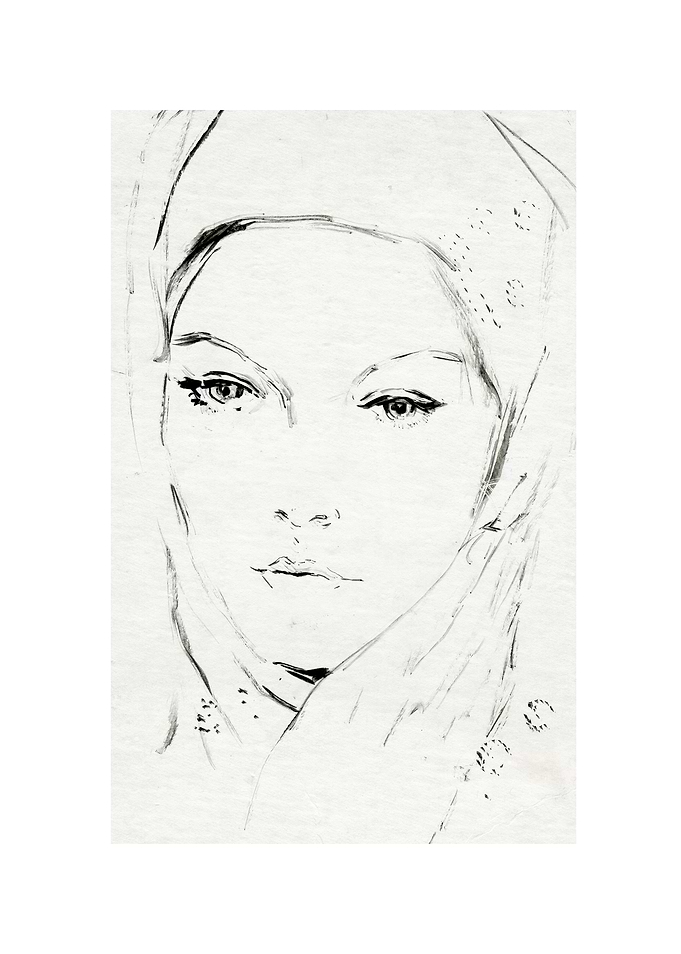 Sketch of Unknown Woman